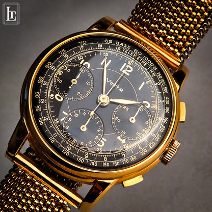 Vetta chronograph rose gold Valjoux 71