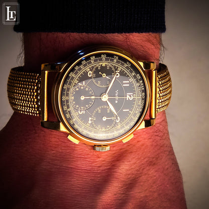 Vetta chronograph rose gold Valjoux 71