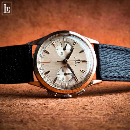 Omega 320 chronograph rose gold 18k
