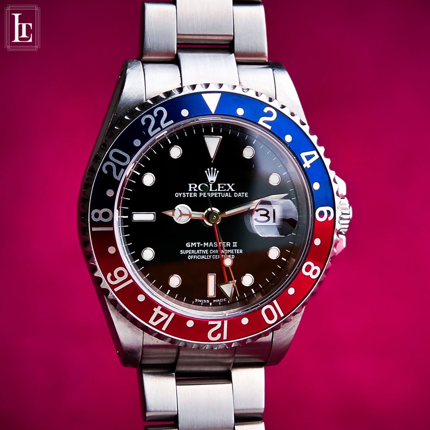 Rolex GMT Master II 16710 Pepsi Full Set