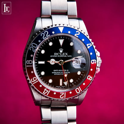 Rolex GMT Master II 16710 Pepsi Full Set