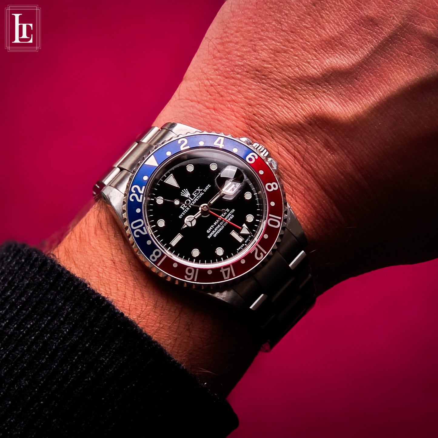 Rolex GMT Master II 16710 Pepsi Full Set