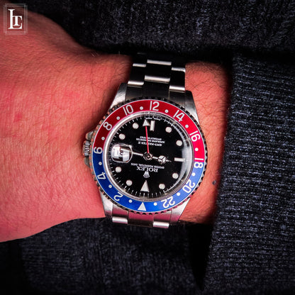 Rolex GMT Master II 16710 Pepsi Full Set