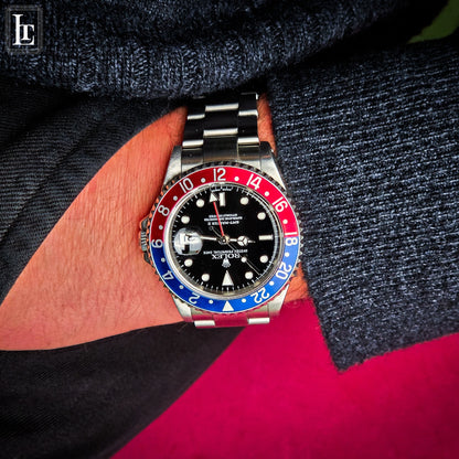 Rolex GMT Master II 16710 Pepsi Full Set