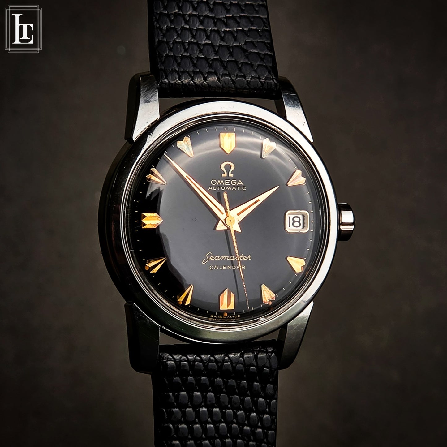 Omega Seamaster Calendar Gilt