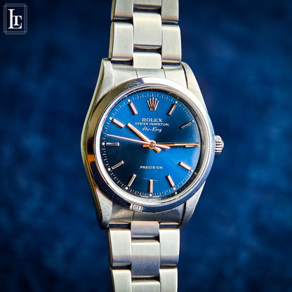 Rolex Air King 14000M Blue