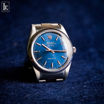 Rolex Air King 14000M Blue