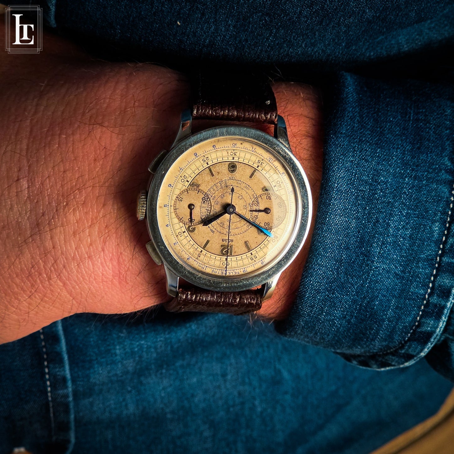 Arsa steel chronograph