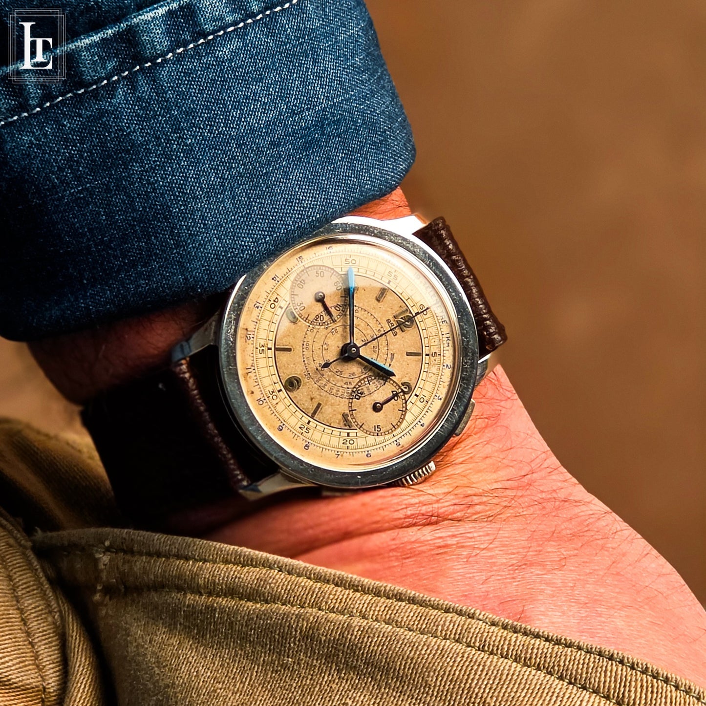 Arsa steel chronograph