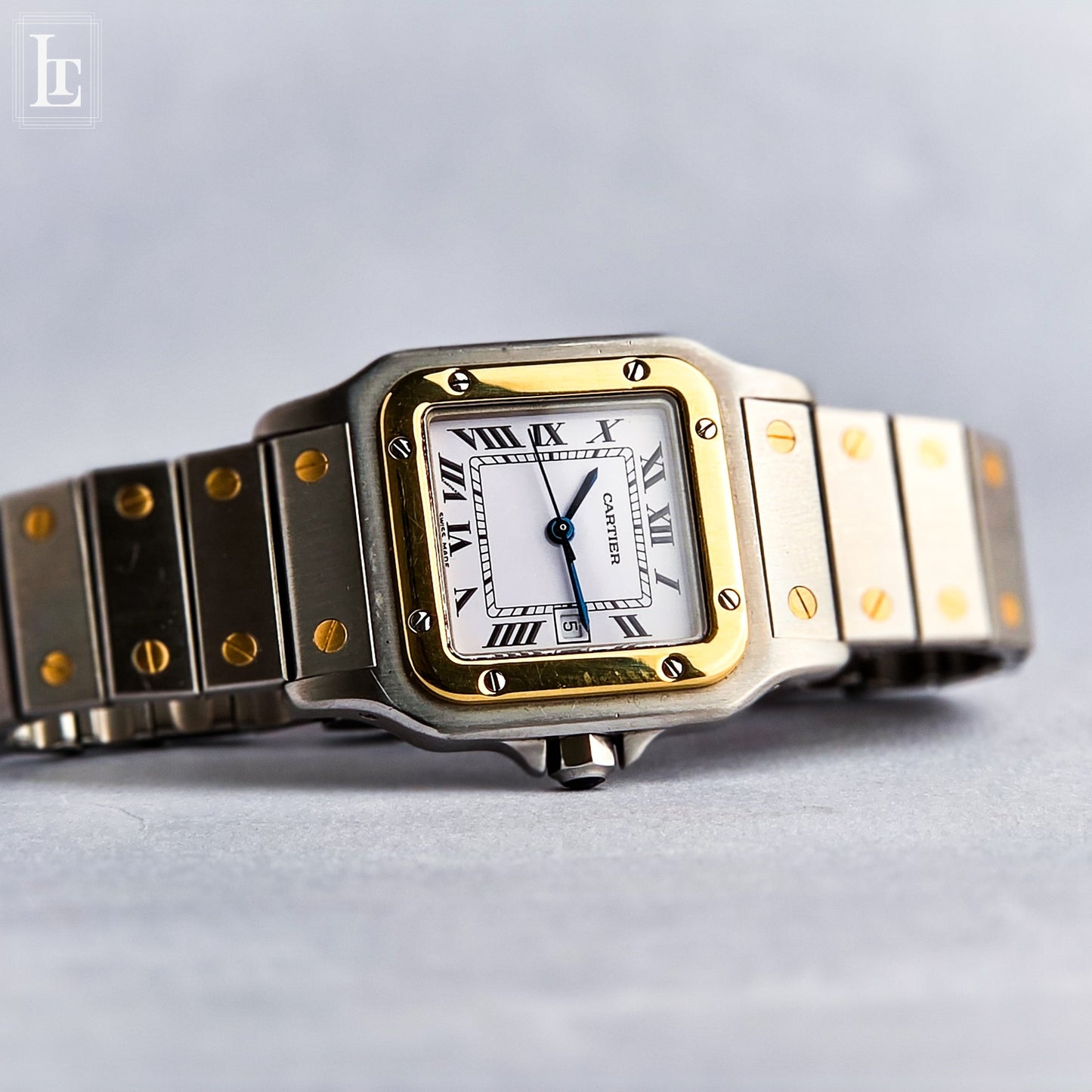 Cartier Santos 2961 auto carré