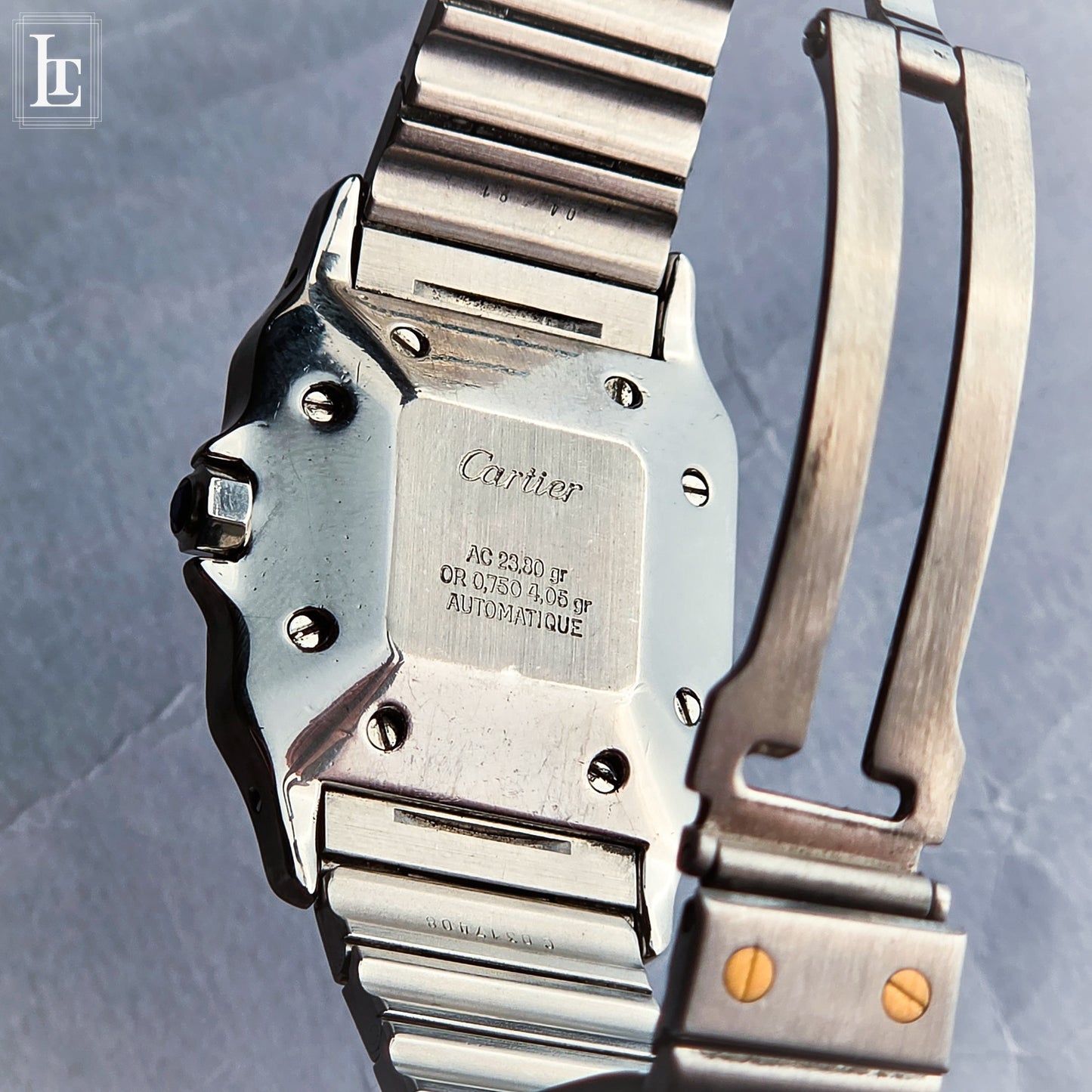 Cartier Santos 2961 auto carré