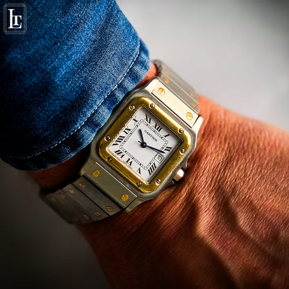 Cartier Santos 2961 auto carré