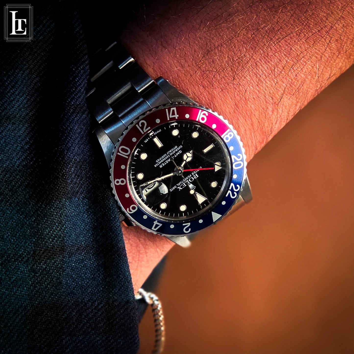 Rolex GMT Master 16750 Pepsi Full Set