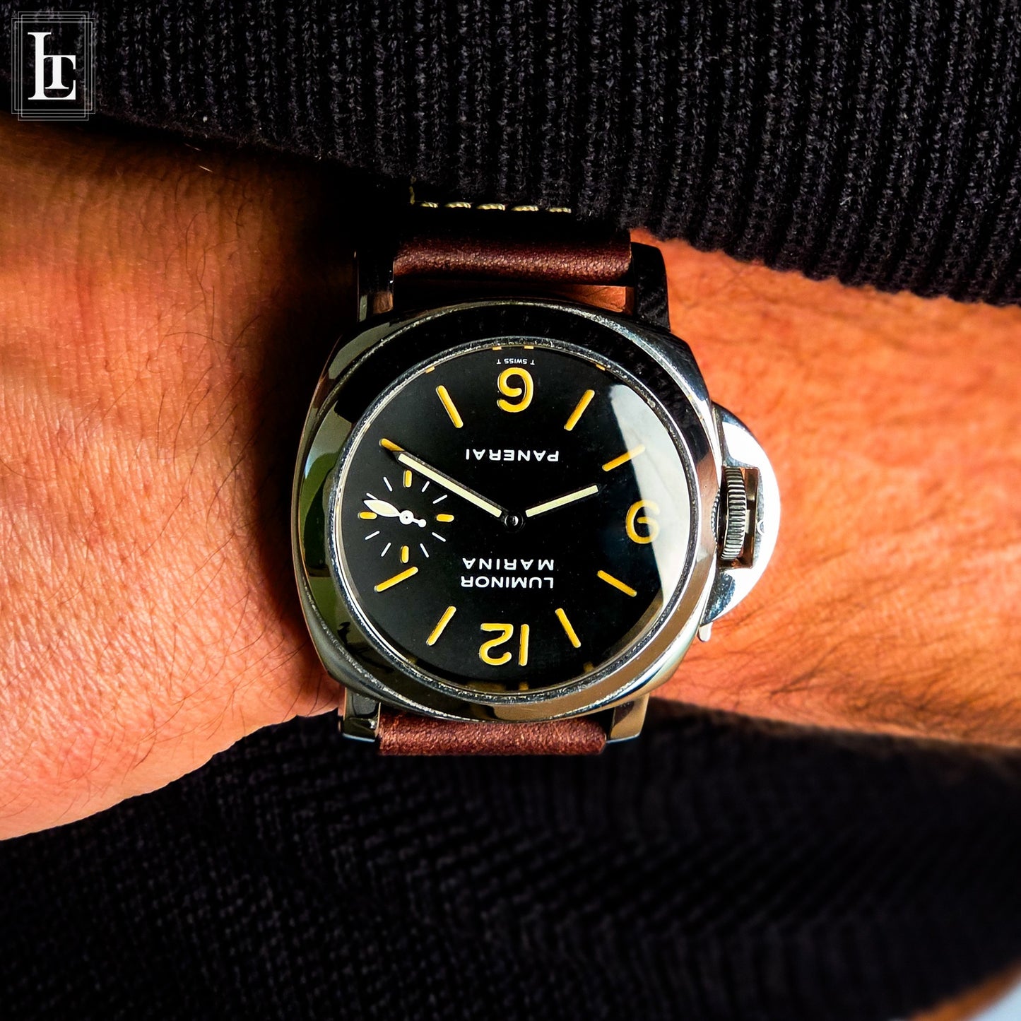 Officine Panerai Luminor Mancino Trizio Full Set