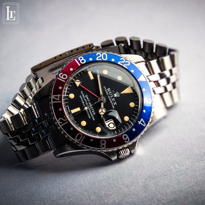 Rolex GMT Master 1675 Pepsi Full Set Long E