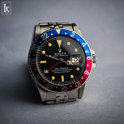 Rolex GMT Master 1675 Pepsi Full Set Long E