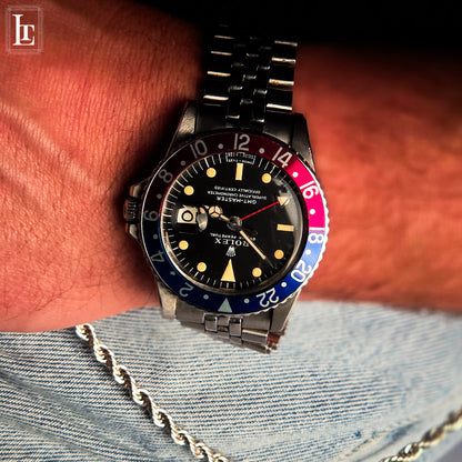 Rolex GMT Master 1675 Pepsi Full Set Long E