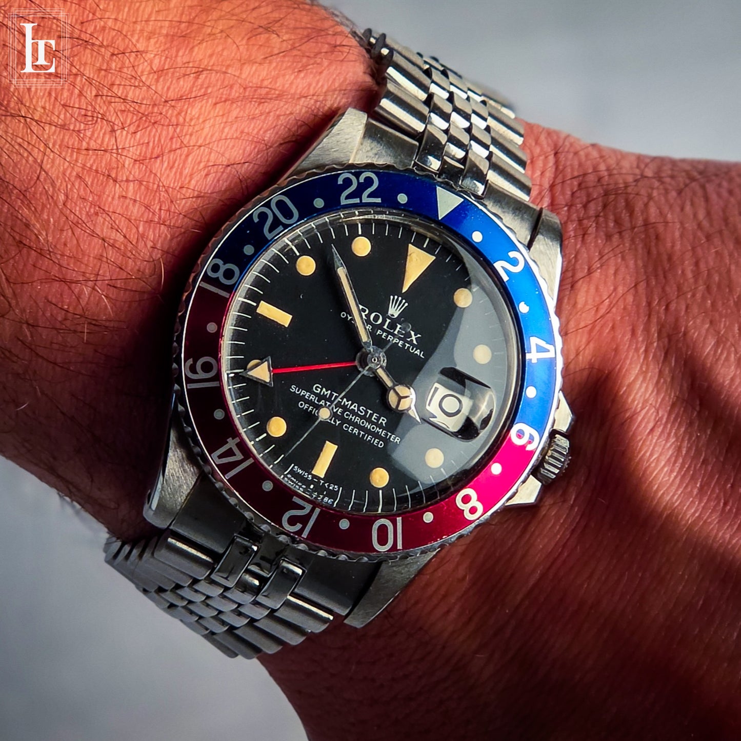 Rolex GMT Master 1675 Pepsi Full Set Long E
