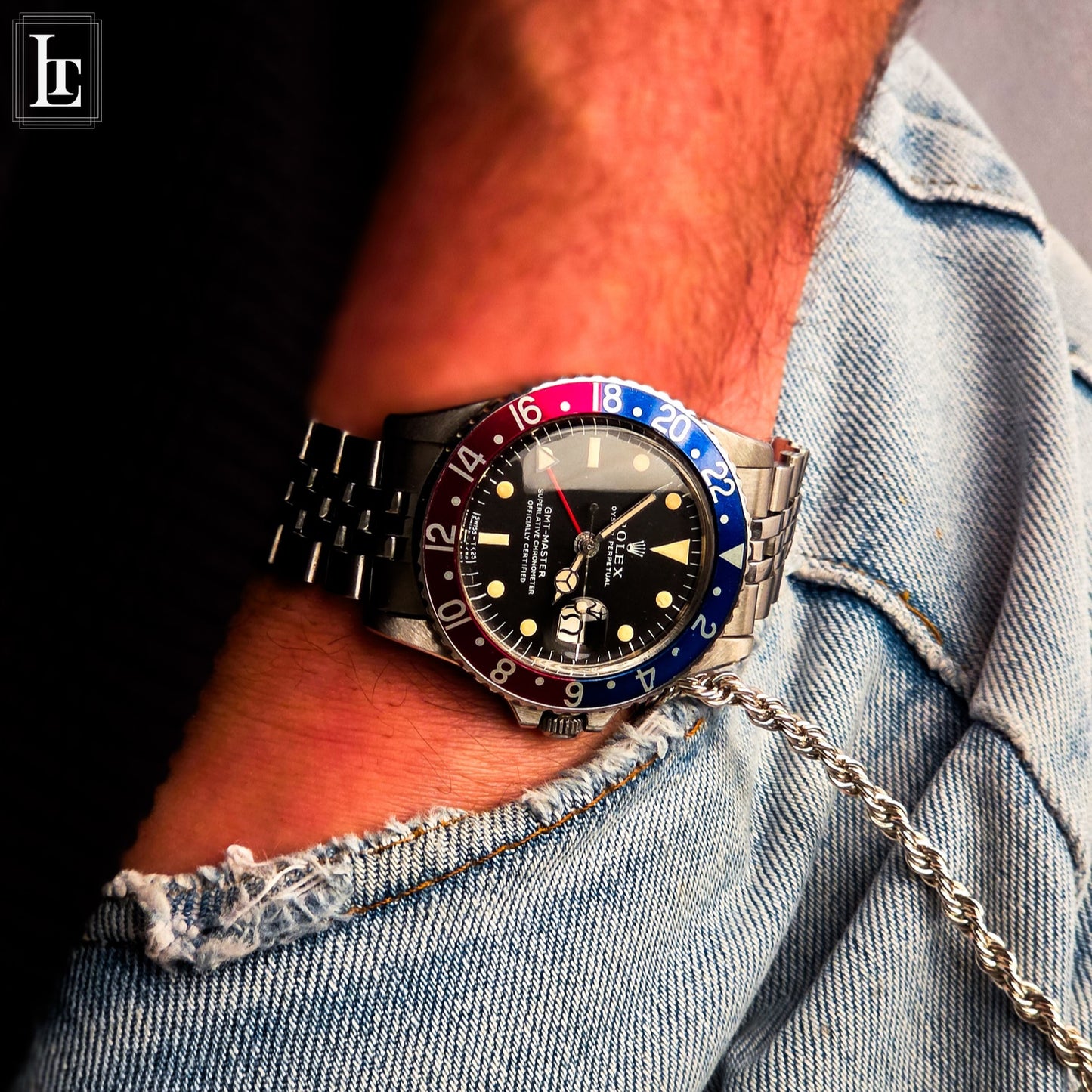 Rolex GMT Master 1675 Pepsi Full Set Long E