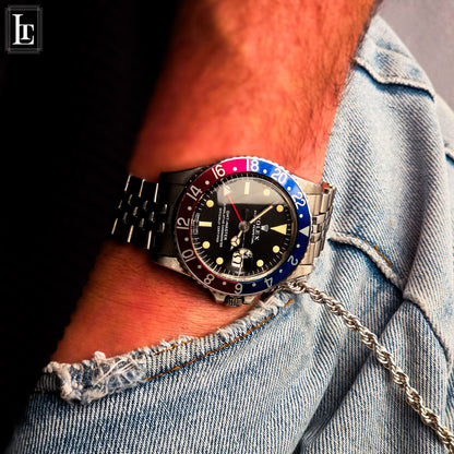Rolex GMT Master 1675 Pepsi Full Set Long E