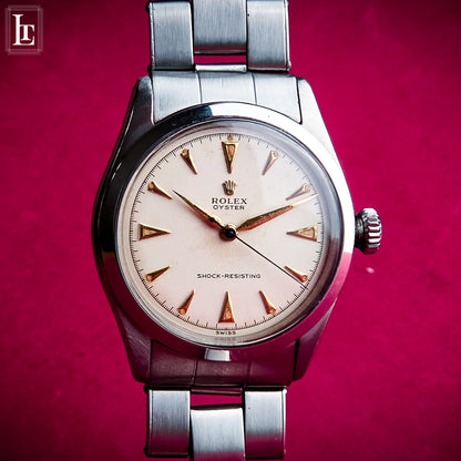 Rolex Oyster Precision Ref. 6282 bracciale rivettato