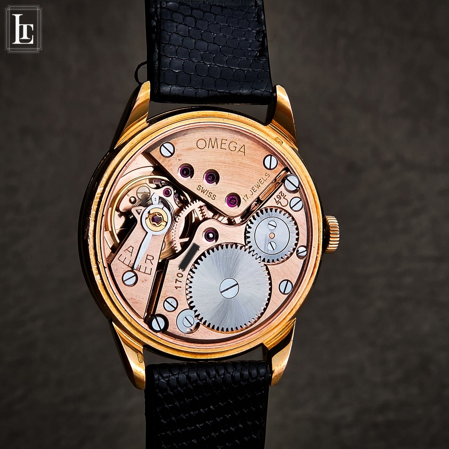 Omega Genève oro rosa