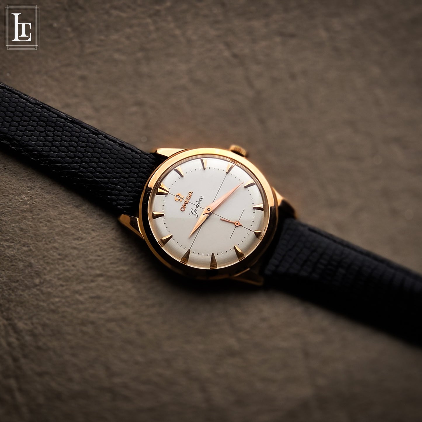 Omega Genève oro rosa