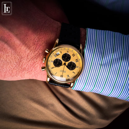 Zenith El Primero cronografo Oro Giallo "Andreoli" Full Set