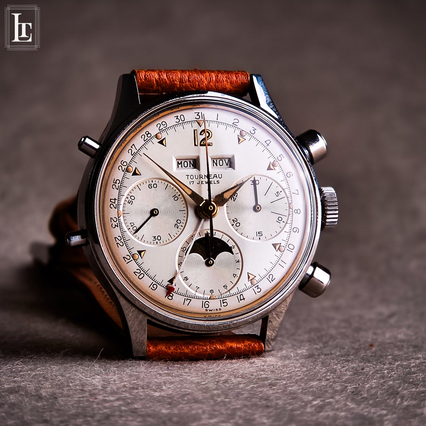 Tourneau Chronograph Calendar Moonphase V88