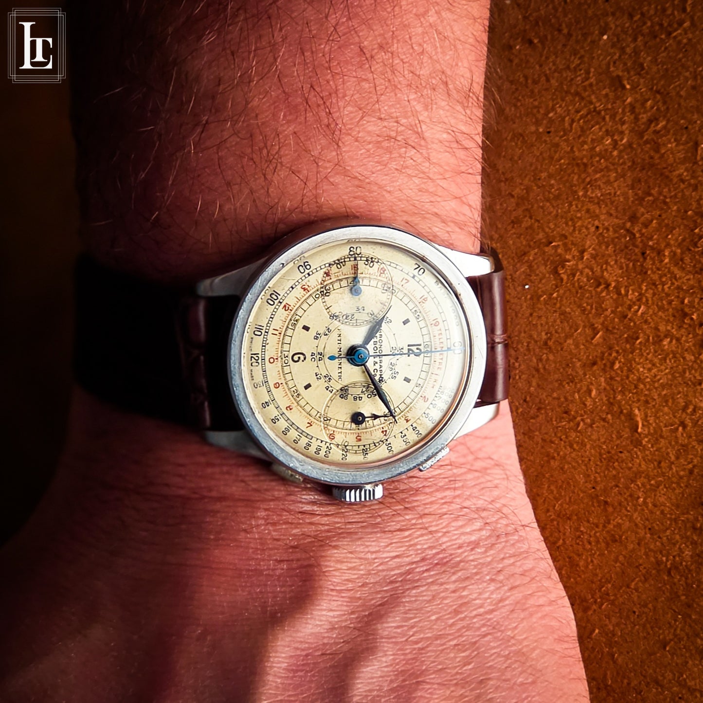 LeBois cronografo in acciaio 