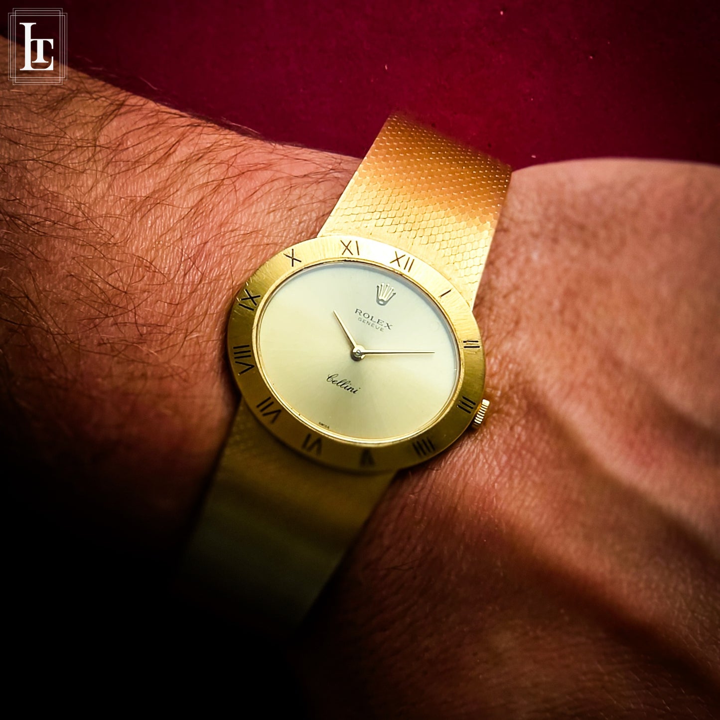 Rolex Cellini 18k 3831 J manual wind