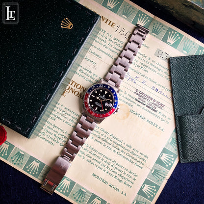Rolex GMT Master 16750 Pepsi B&P "bicchierini"