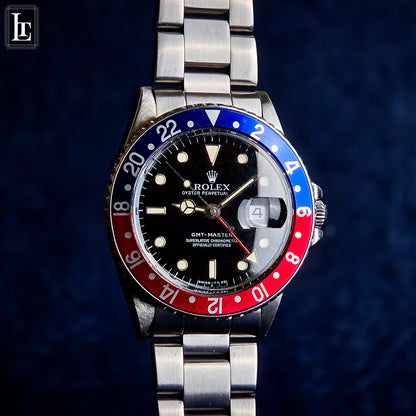 Rolex GMT Master 16750 Pepsi B&P "bicchierini"