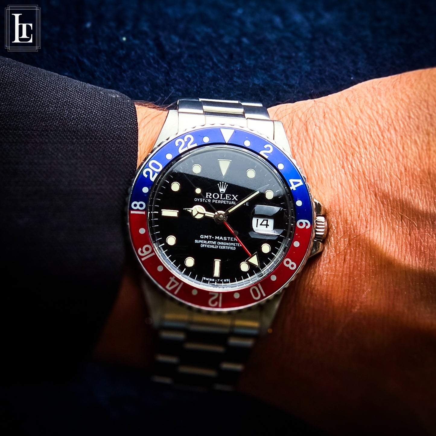 Rolex GMT Master 16750 Pepsi B&P "bicchierini"