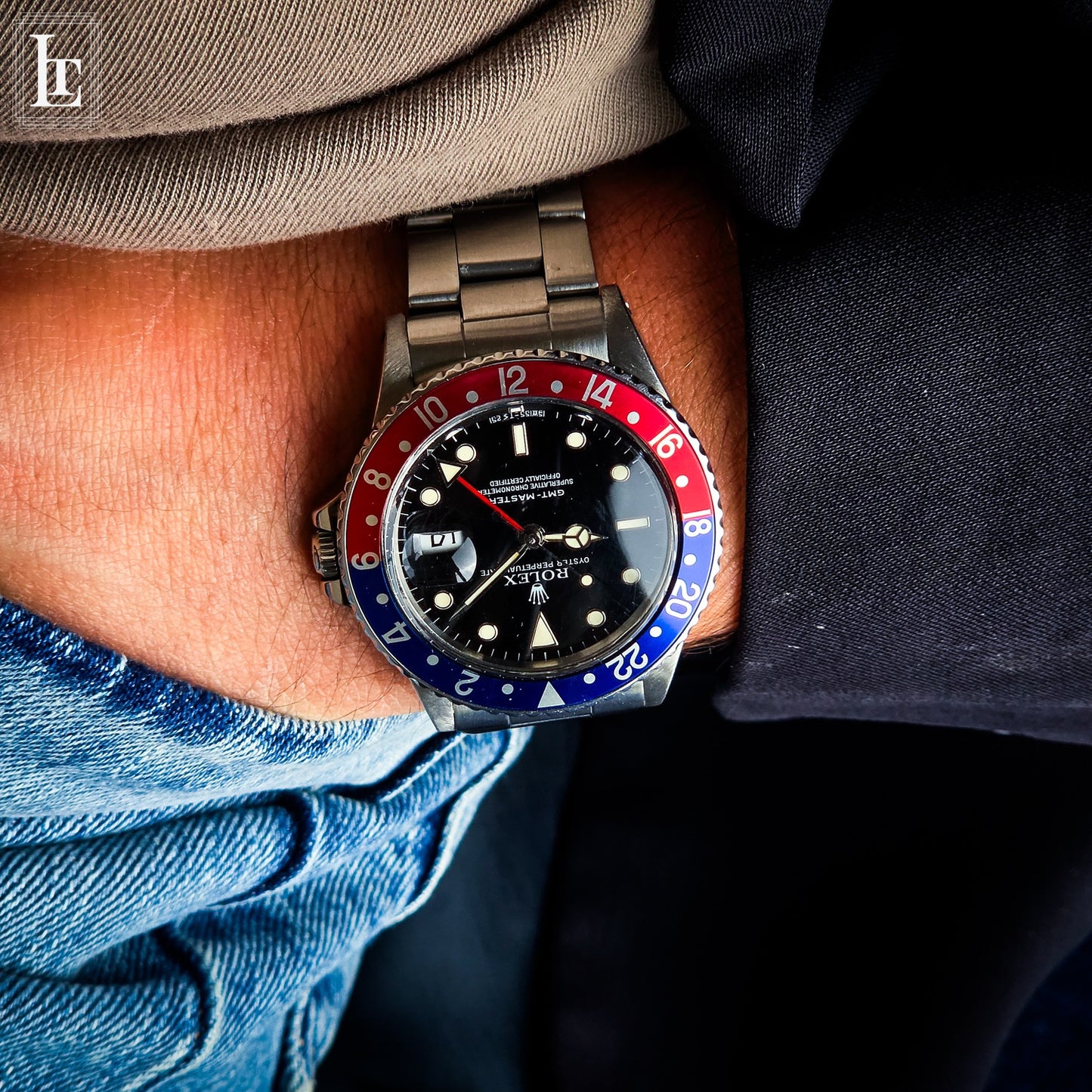 Rolex GMT Master 16750 Pepsi B&P "bicchierini"