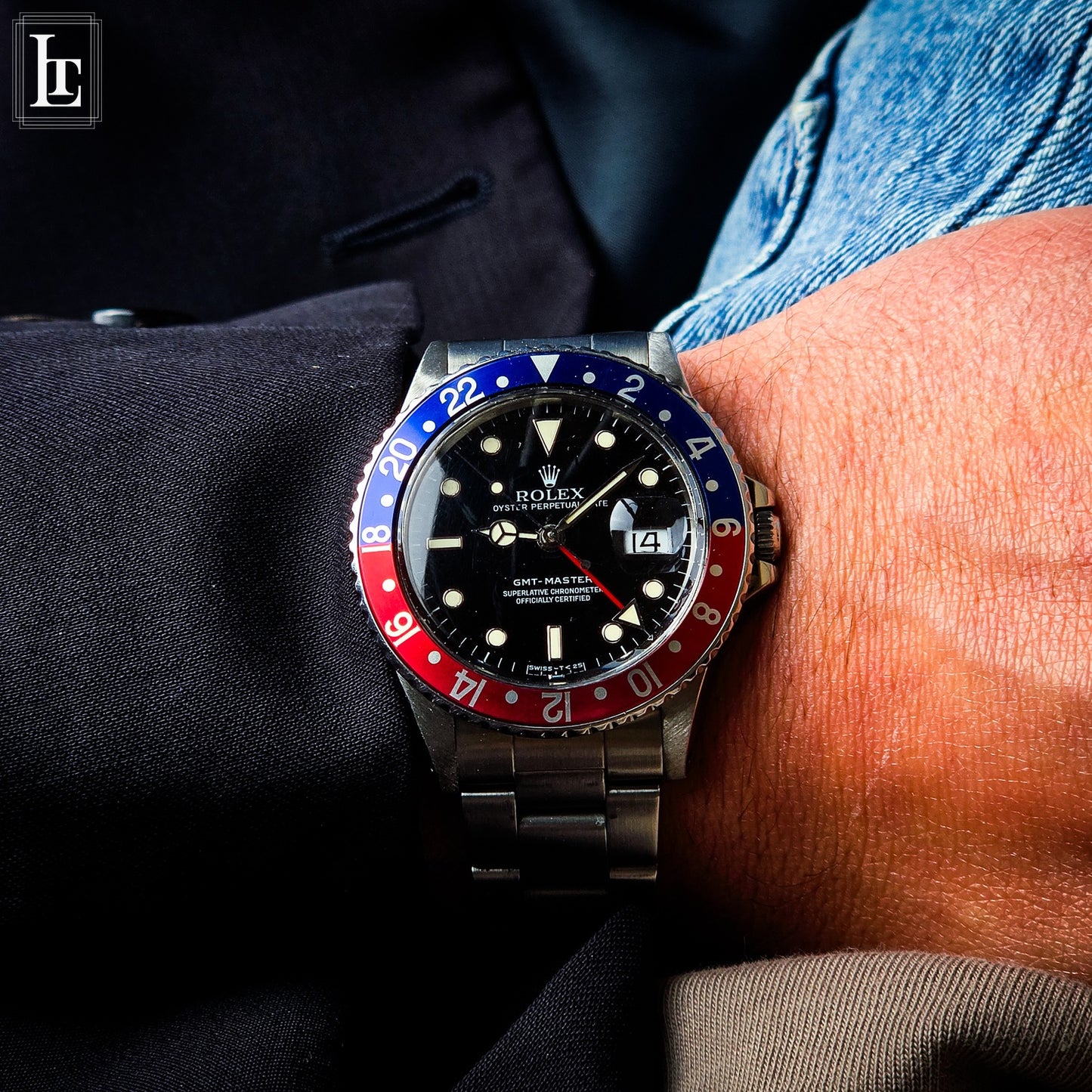 Rolex GMT Master 16750 Pepsi B&P "bicchierini"