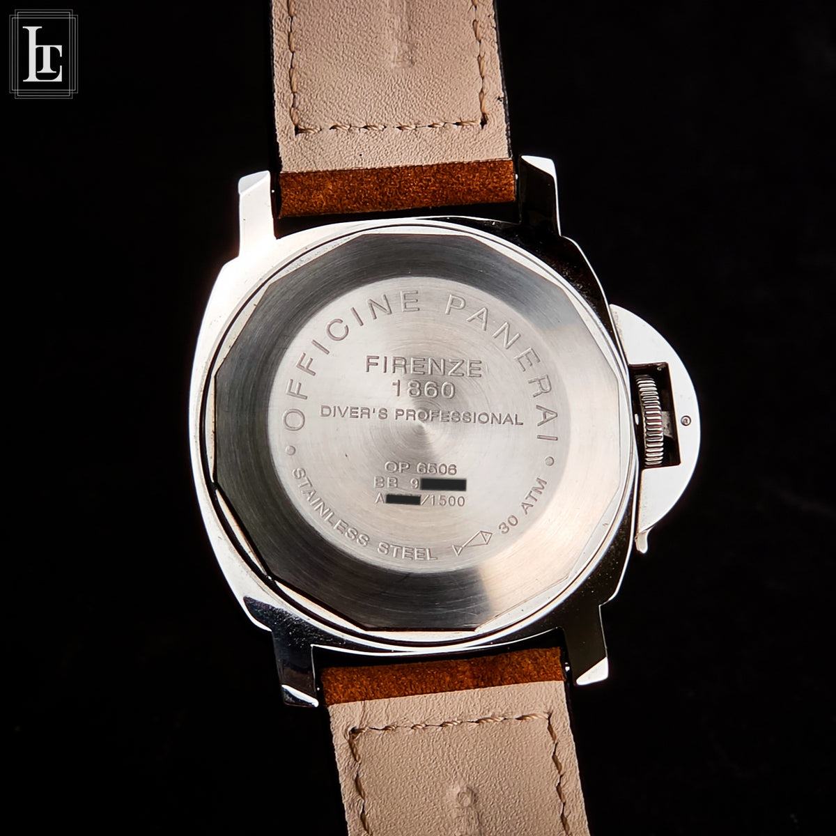 Officine Panerai Luminor Submersible PAM00024 Tritium, ref. PAM0024, 1998, fondello