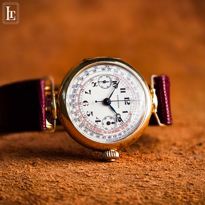 Cronografo Longines 13.33 in oro