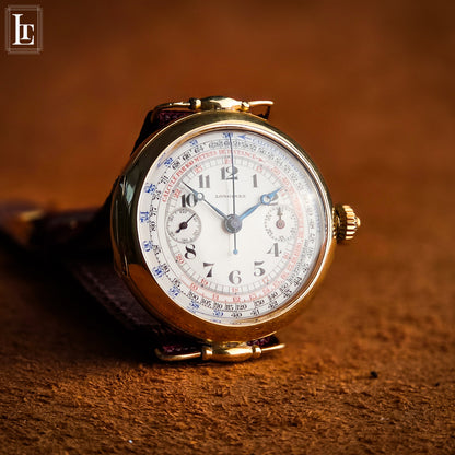 Cronografo Longines 13.33 in oro