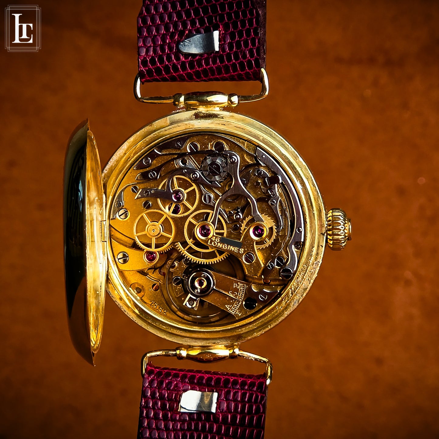 Cronografo Longines 13.33 in oro