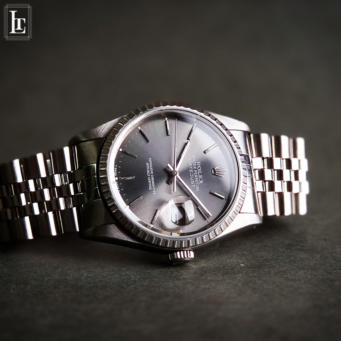 Rolex Datejust 16220 Grigio Full Set