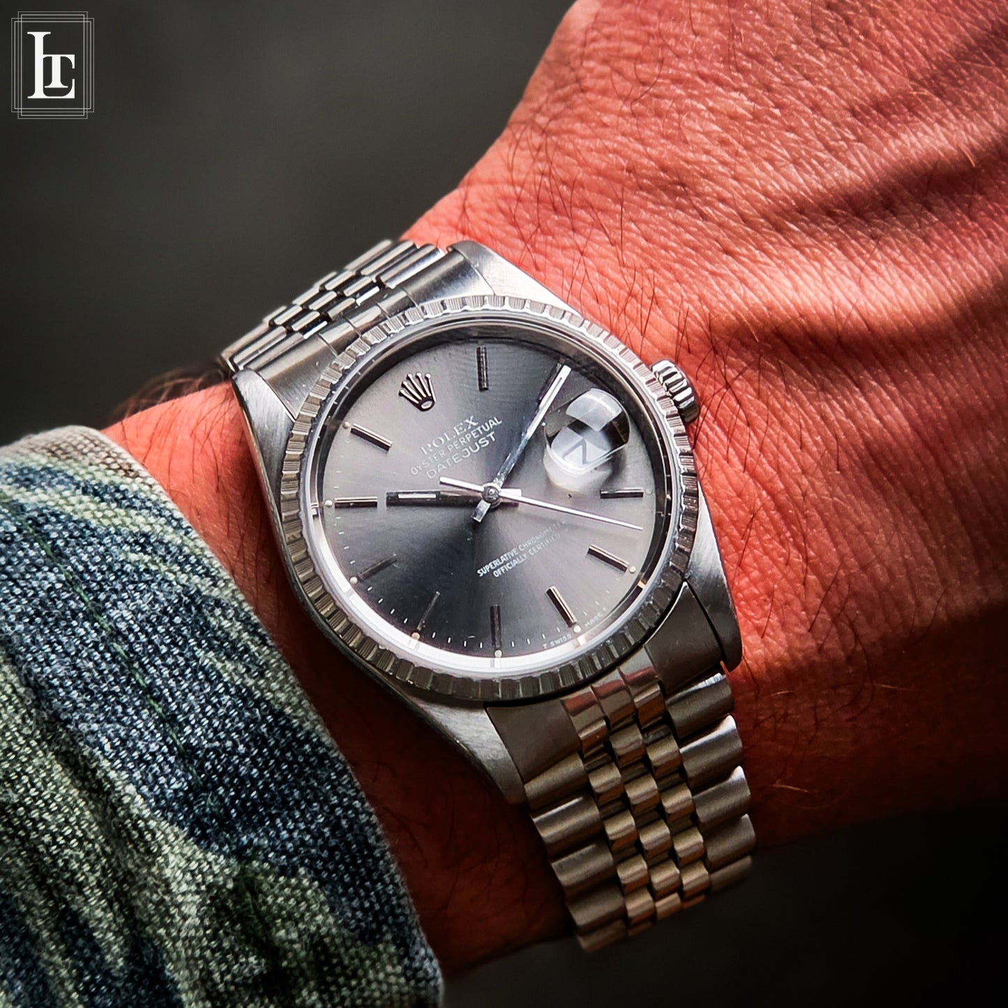 Rolex Datejust 16220 Grigio Full Set