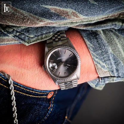 Rolex Datejust 16220 Grigio Full Set