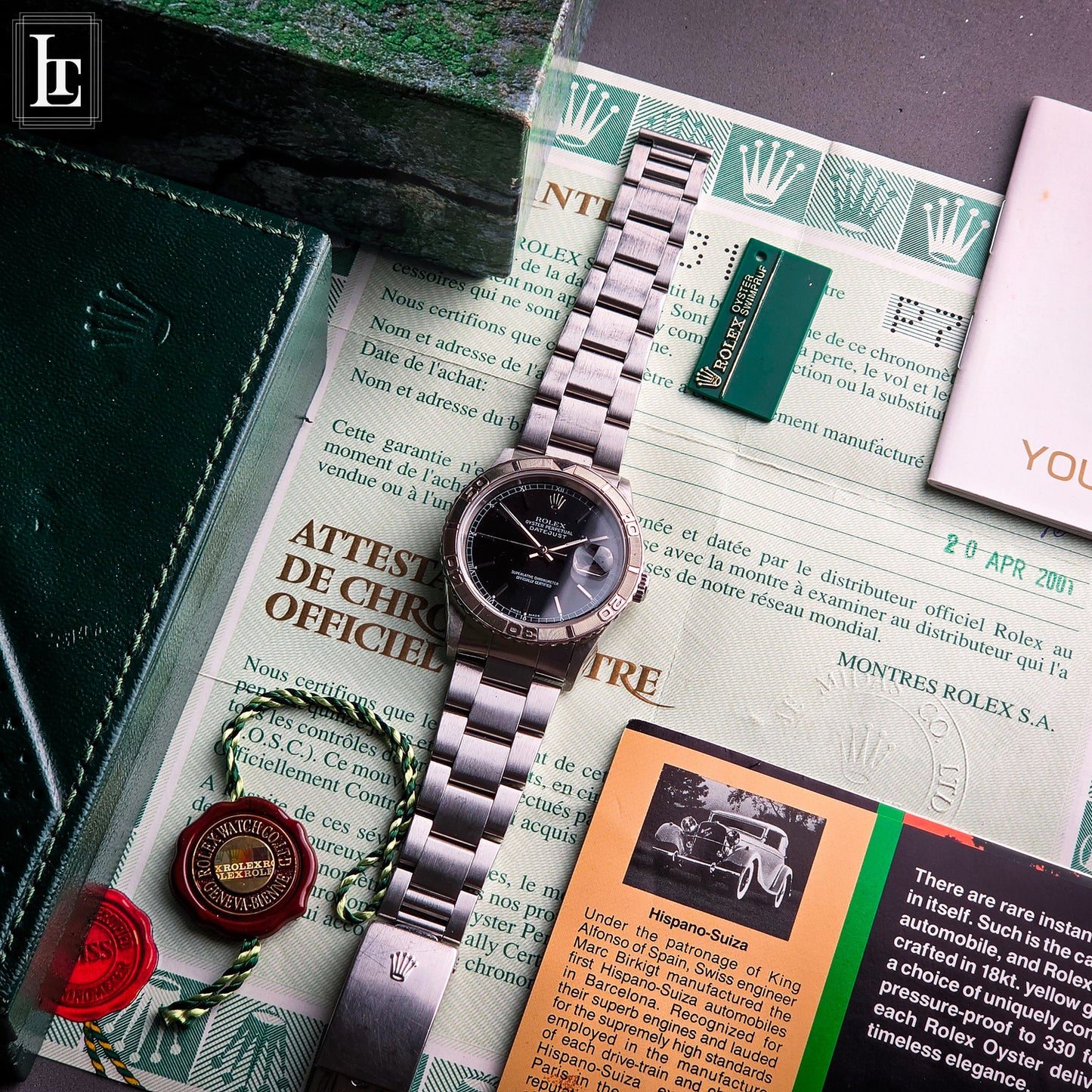 Rolex Datejust Turn-o-Graph Full Set