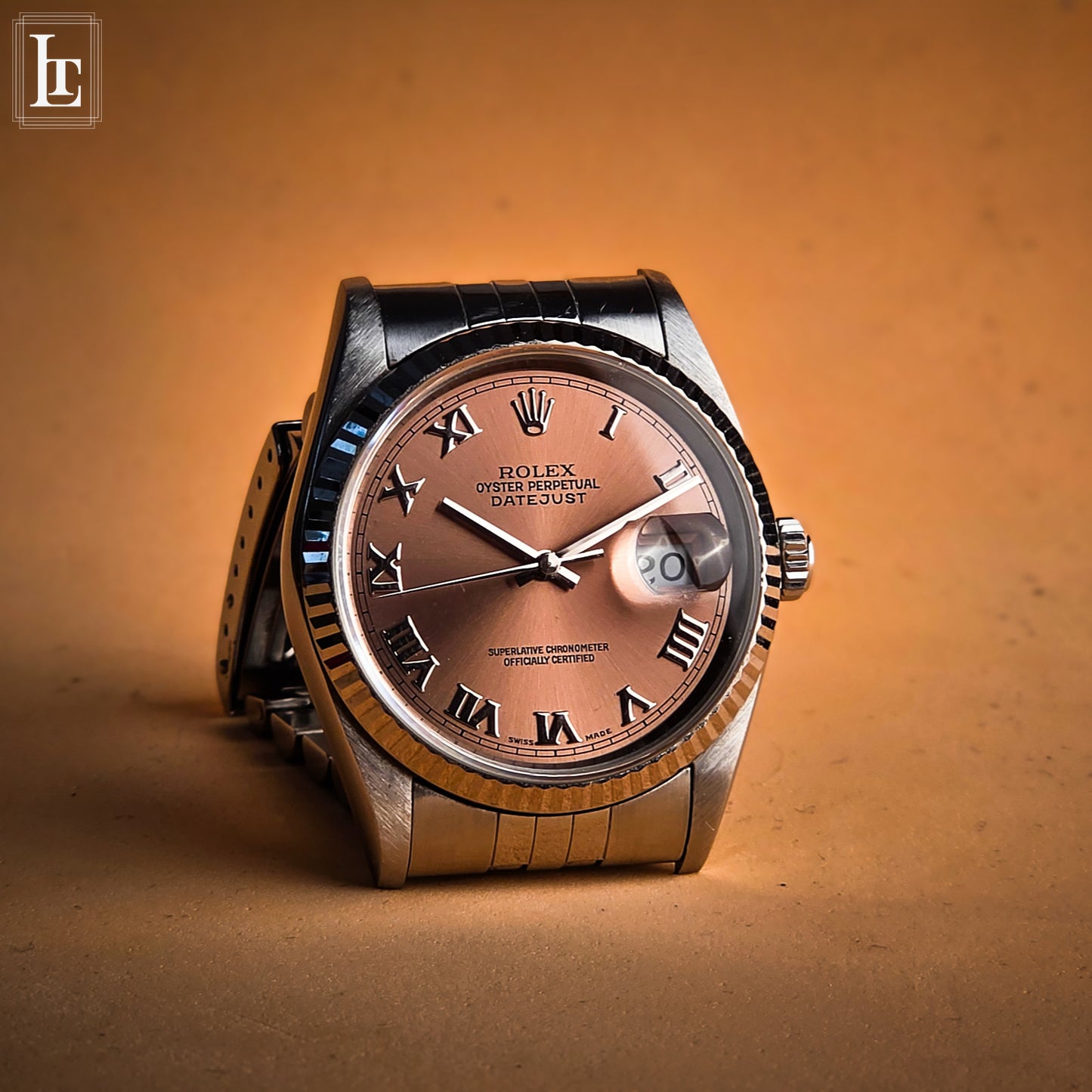 Rolex Datejust 16234 Full Set Salmone