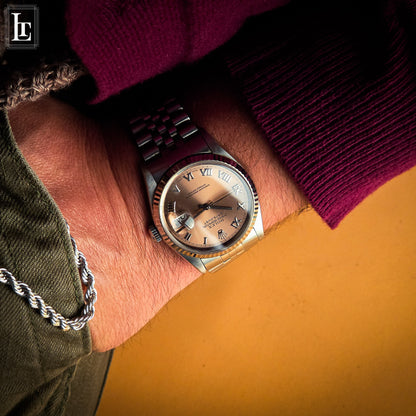 Rolex Datejust 16234 Full Set Salmone