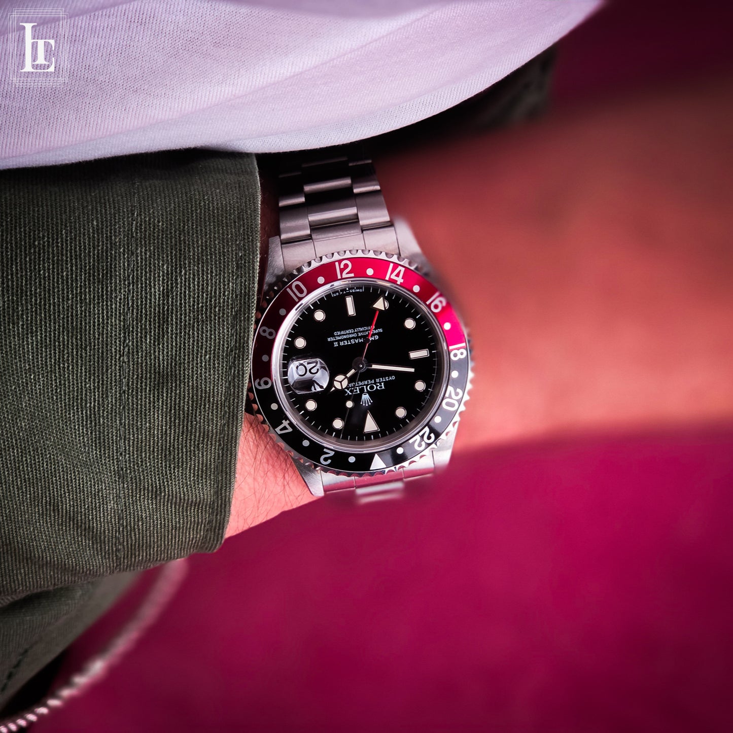 Rolex GMT Master II 16710 coke Full Set