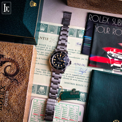 Rolex Submariner 5513 Maxi Dial MK1 Full Set