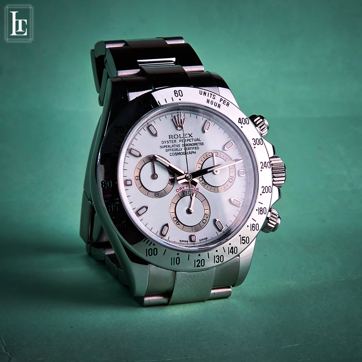 Rolex Daytona 116520 Bianco scatola e card
