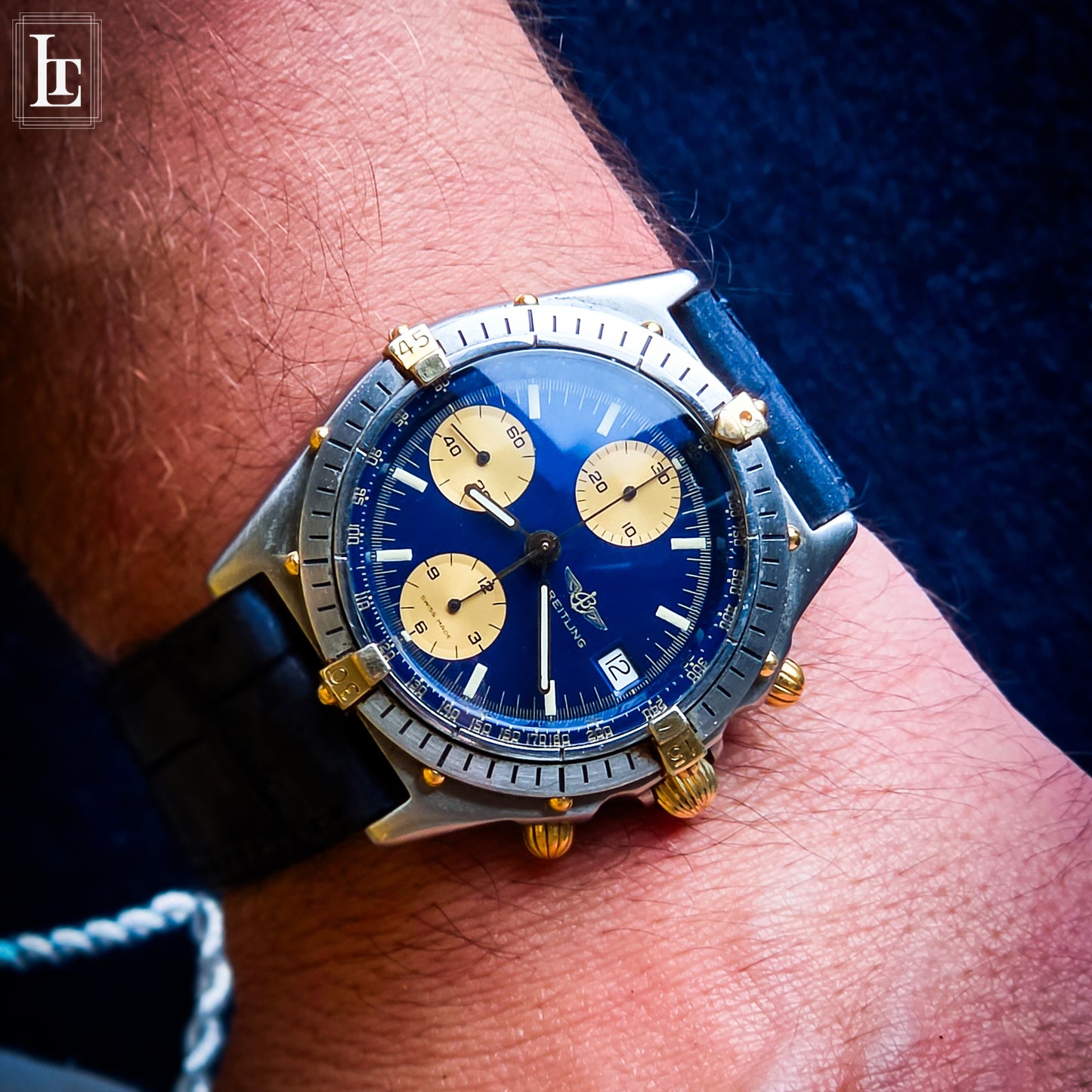 Breitling Chronomat blue